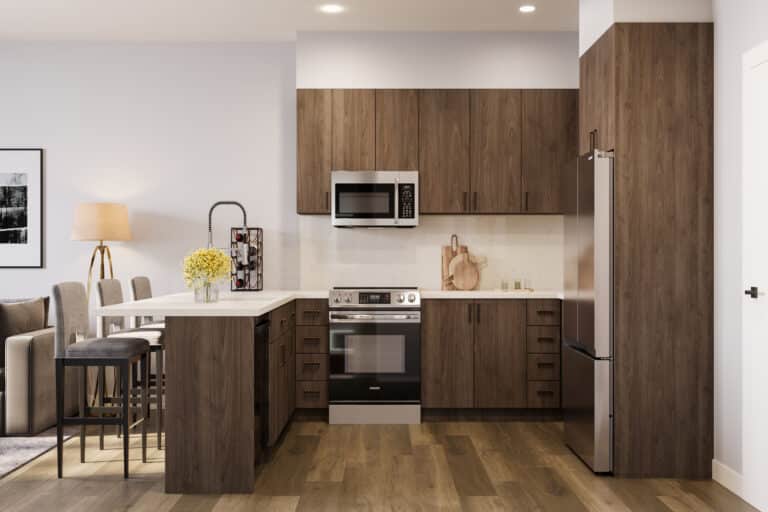 Villa Rotonda Santa Rosa Apartments rendering.