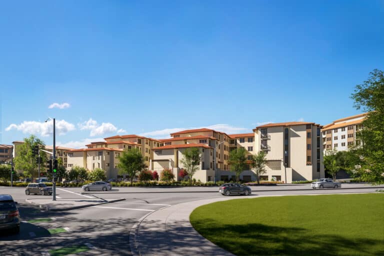 Villa Rotonda Santa Rosa Apartments rendering.