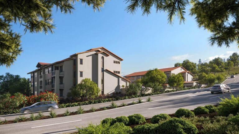 Villa Rotonda Santa Rosa Apartments rendering.