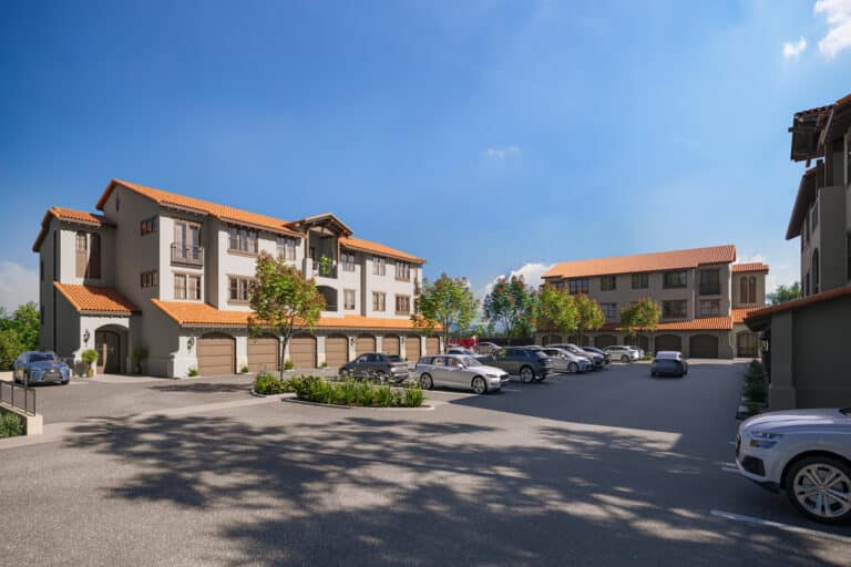 Villa Rotonda Santa Rosa Apartments rendering.