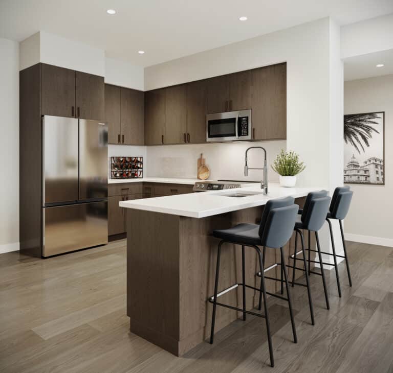 Our apartments in Santa Rosa feature chef-inspired kitchens.