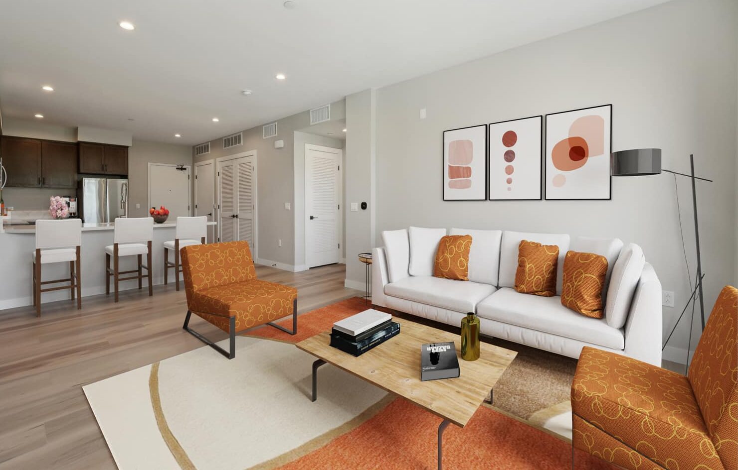 Villa Rotonda Santa Rosa Apartments rendering.