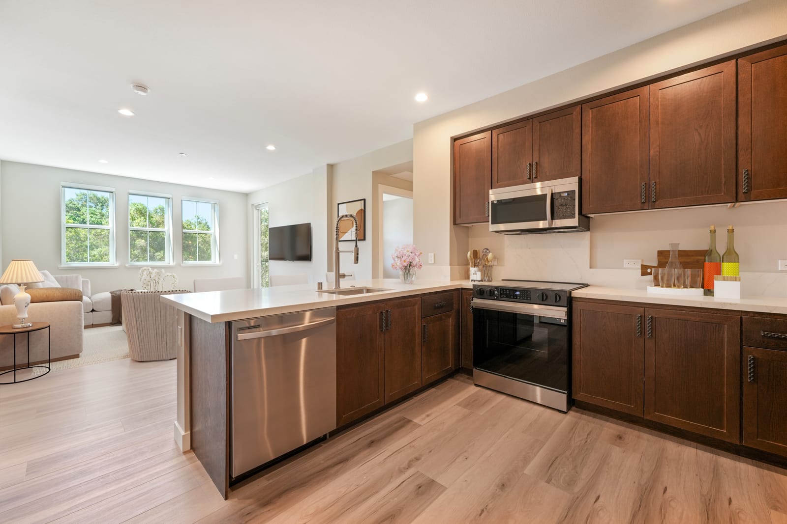 Villa Rotonda Santa Rosa Apartments rendering.